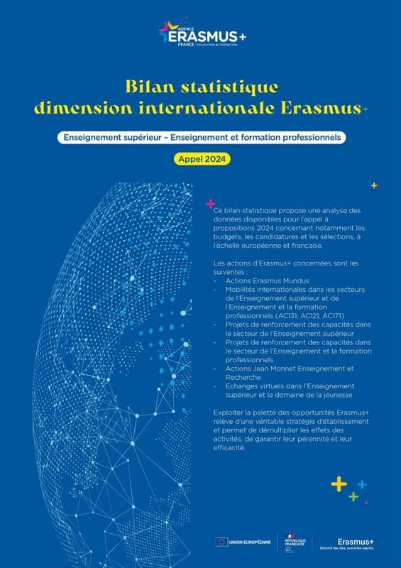 Bilan statistique dimension internationale Erasmus+