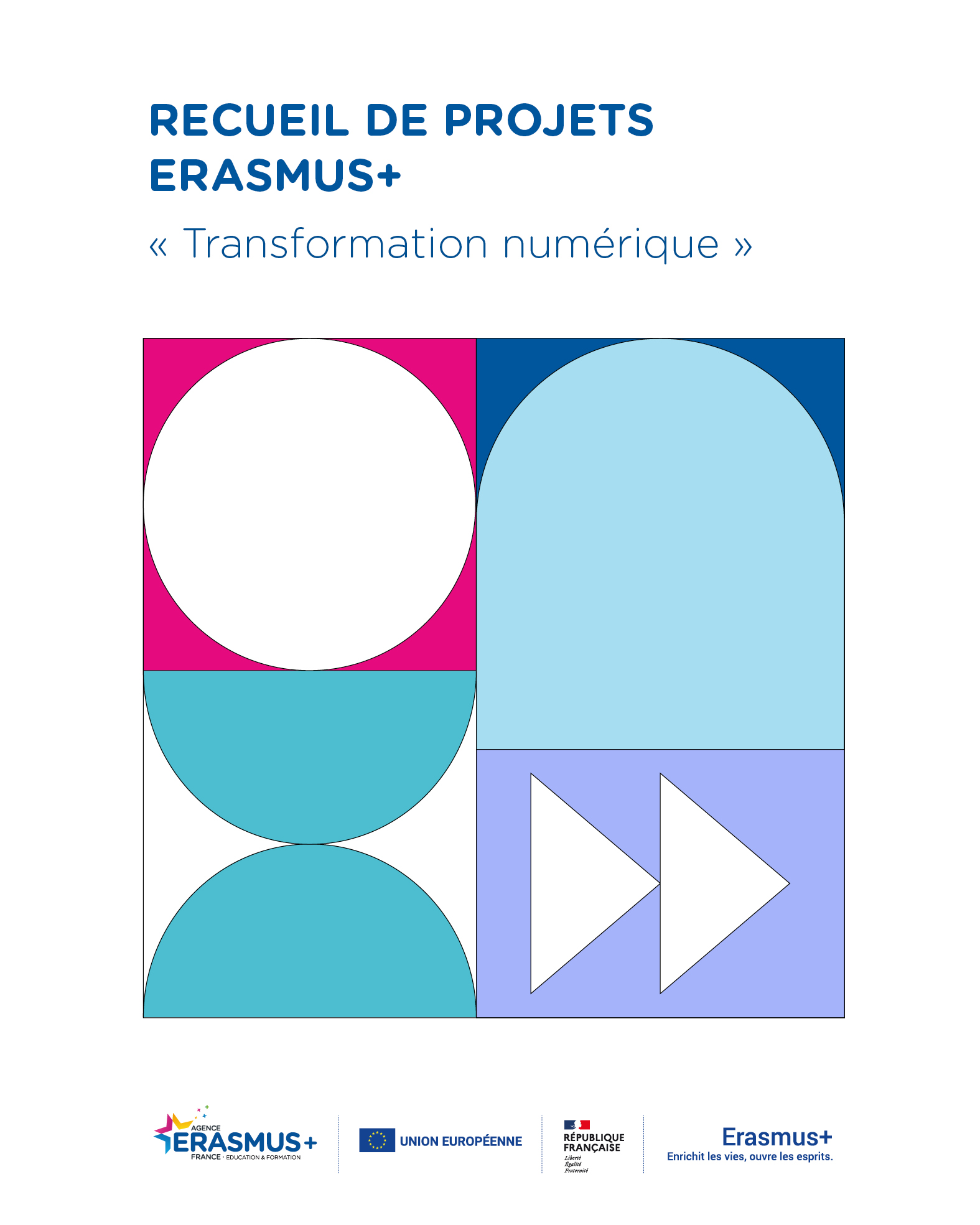 Recueil de projets Erasmus+ « Transformation numérique »
