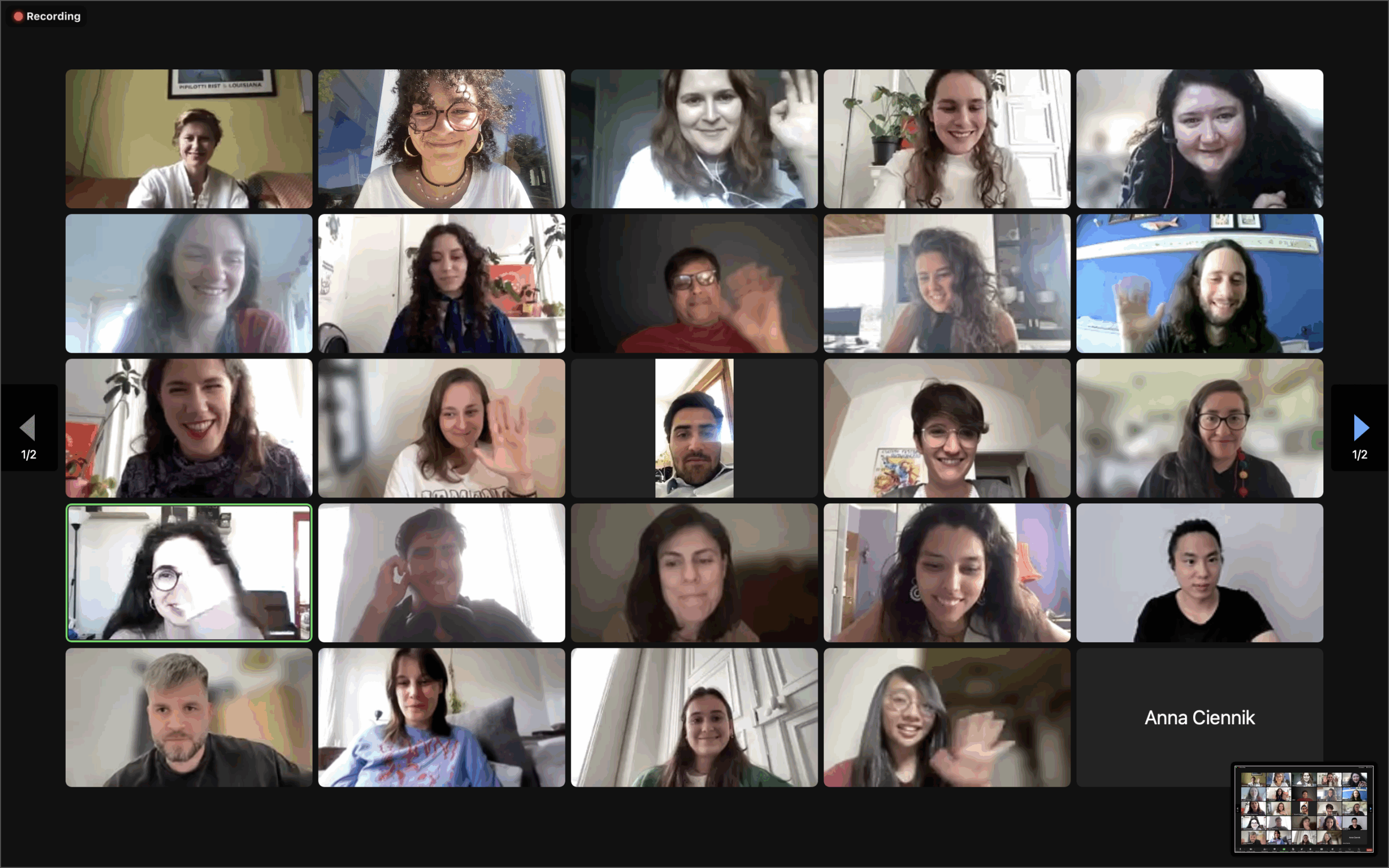 résidence virtuelle de professionnels du cinéma  