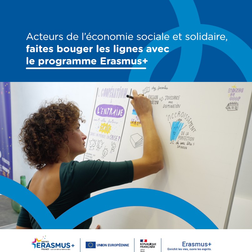 Acteurs de l’économie sociale et solidaire, faites bouger les lignes avec le programme Erasmus+