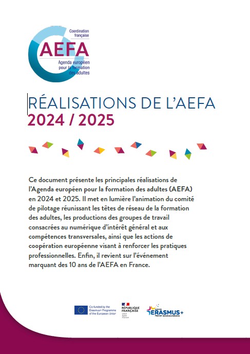 Réalisations AEFA 2024-2025